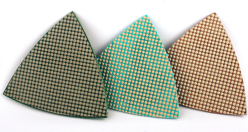 Corner Triangular Polishing Pads