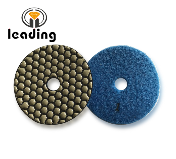 Leading 3 Step Dry Diamond Polishing Pads