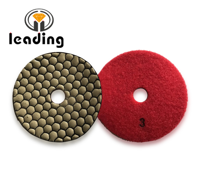 Leading 3 Step Dry Diamond Polishing Pads