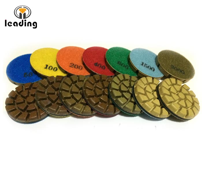 Spiral Concrete Floor Resin Polishing Pad