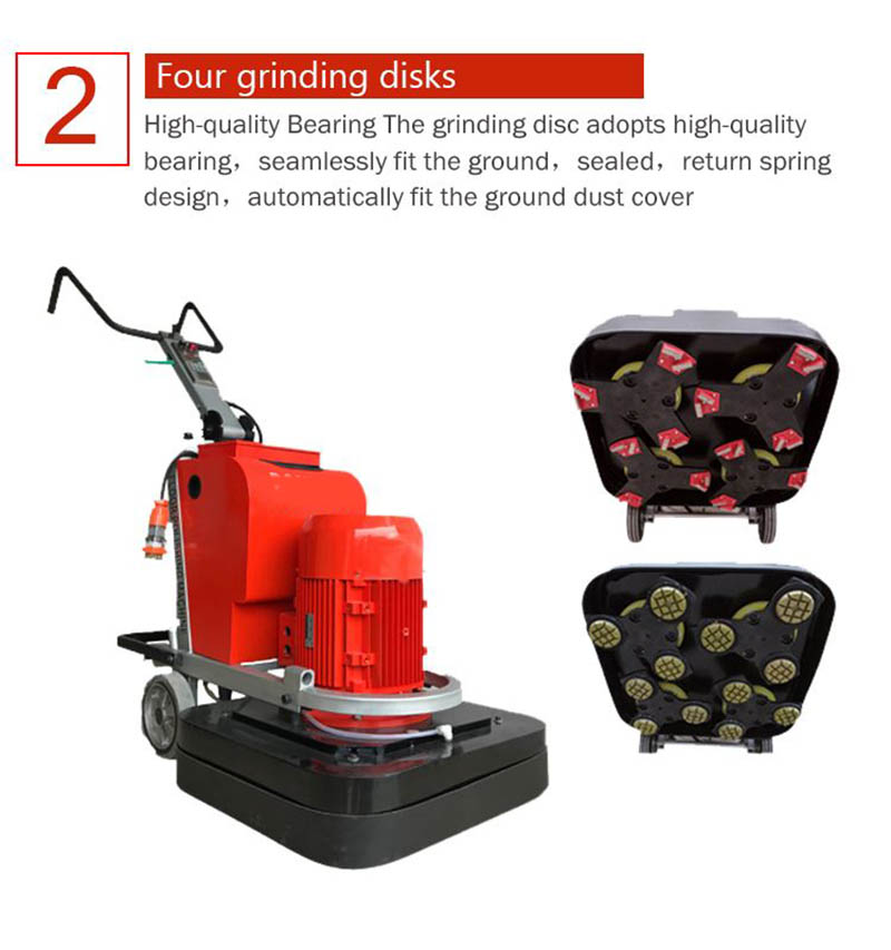 R590 Used Concrete Floor Grinder,Concrete Floor Machine Two Year Warranty For Hot Sale